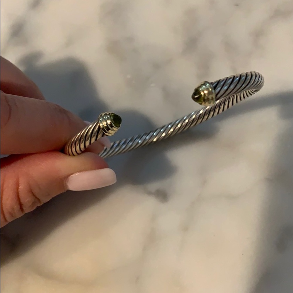 David Yurman Cable Classic Bracelet with Gold